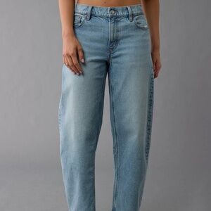 AE Stretch Barrel Jeans - Size 12 Short